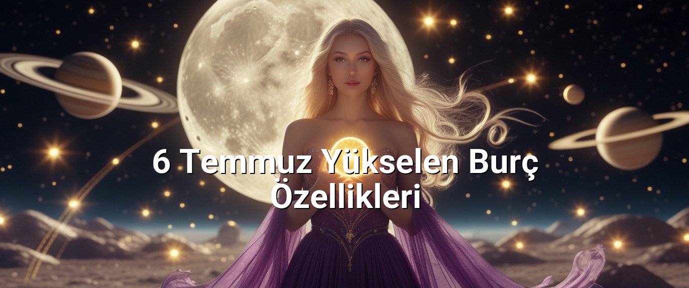 6 Temmuz Yükselen Burç Özellikleri