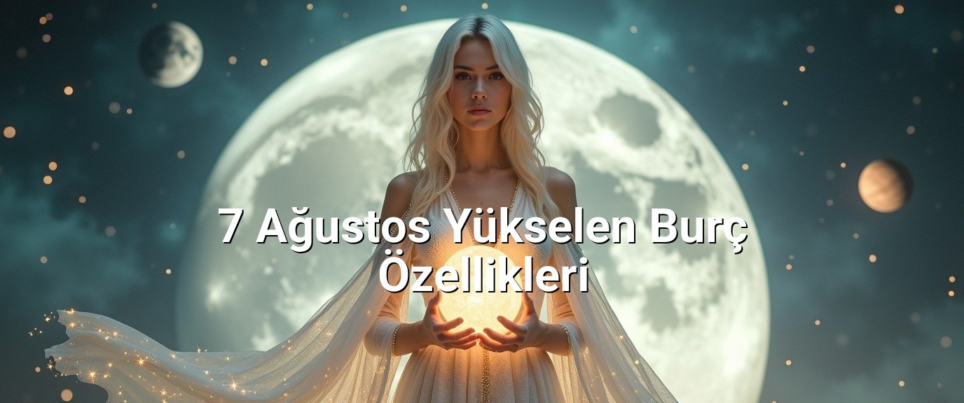 7 Ağustos Yükselen Burç Özellikleri
