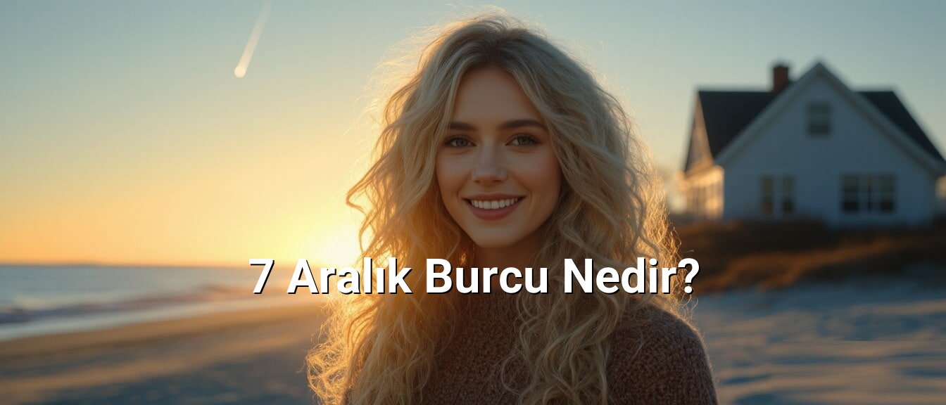 7 Aralık Burcu Nedir? 7 Aralık Burcu Nedir?