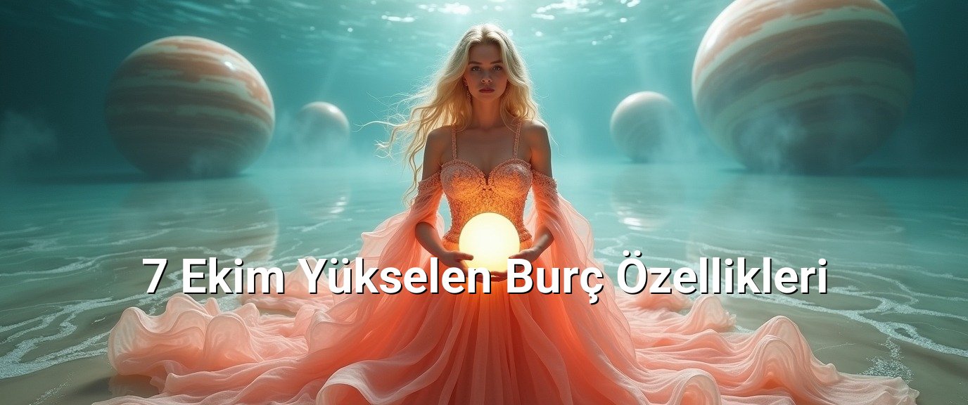 7 Ekim Yükselen Burç Özellikleri