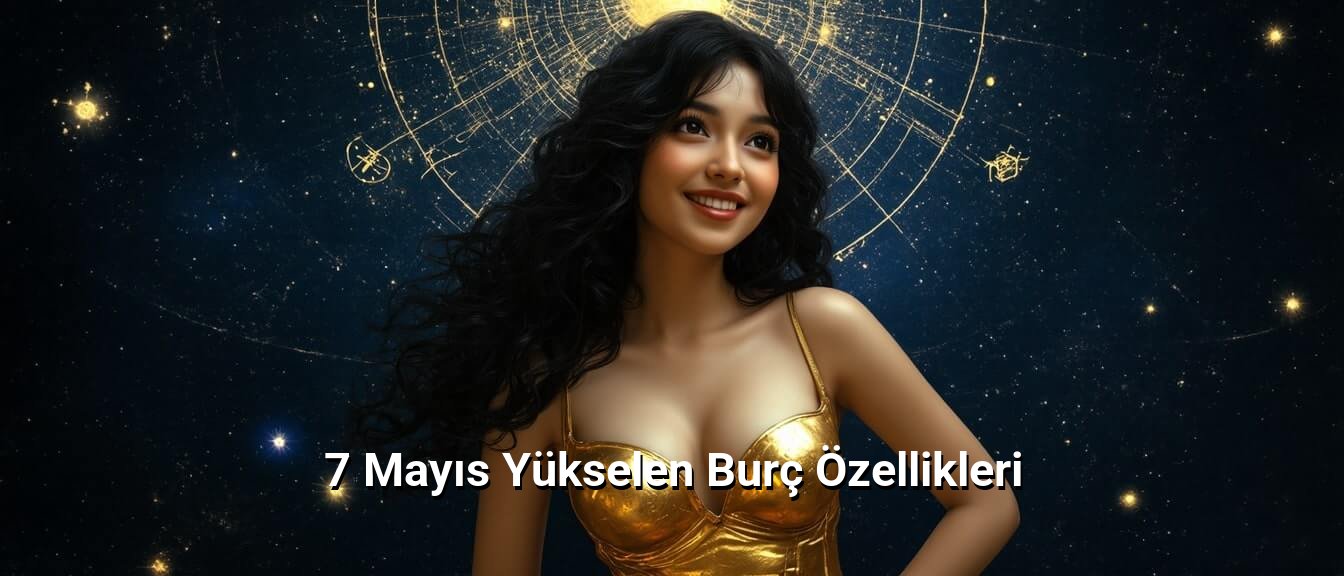 7 Mayıs Yükselen Burç Özellikleri 7 Mayıs Yükselen Burç Özellikleri
