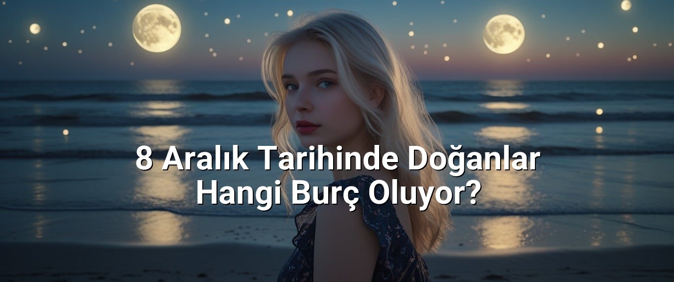 8 Aralık Tarihinde Doğanlar Hangi Burç Oluyor? 8 Aralık Tarihinde Doğanlar Hangi Burç Oluyor?