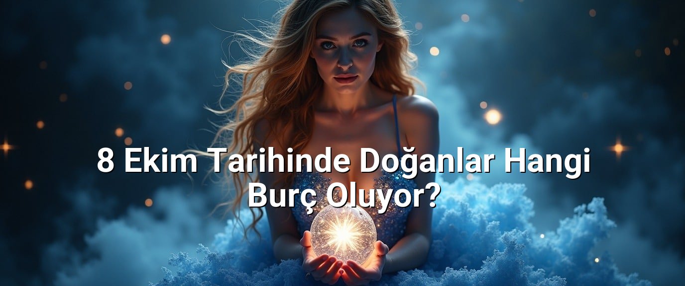 8 Ekim Tarihinde Doğanlar Hangi Burç Oluyor?