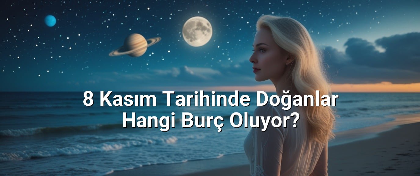 8 Kasım Tarihinde Doğanlar Hangi Burç Oluyor? 8 Kasım Tarihinde Doğanlar Hangi Burç Oluyor?