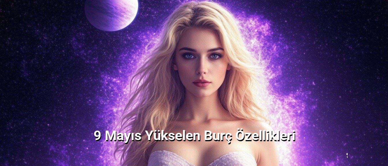 9 Mayıs Yükselen Burç Özellikleri 9 Mayıs Yükselen Burç Özellikleri