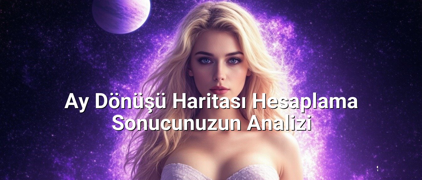 Ay Dönüşü Haritası Hesaplama Sonucunuzun Analizi