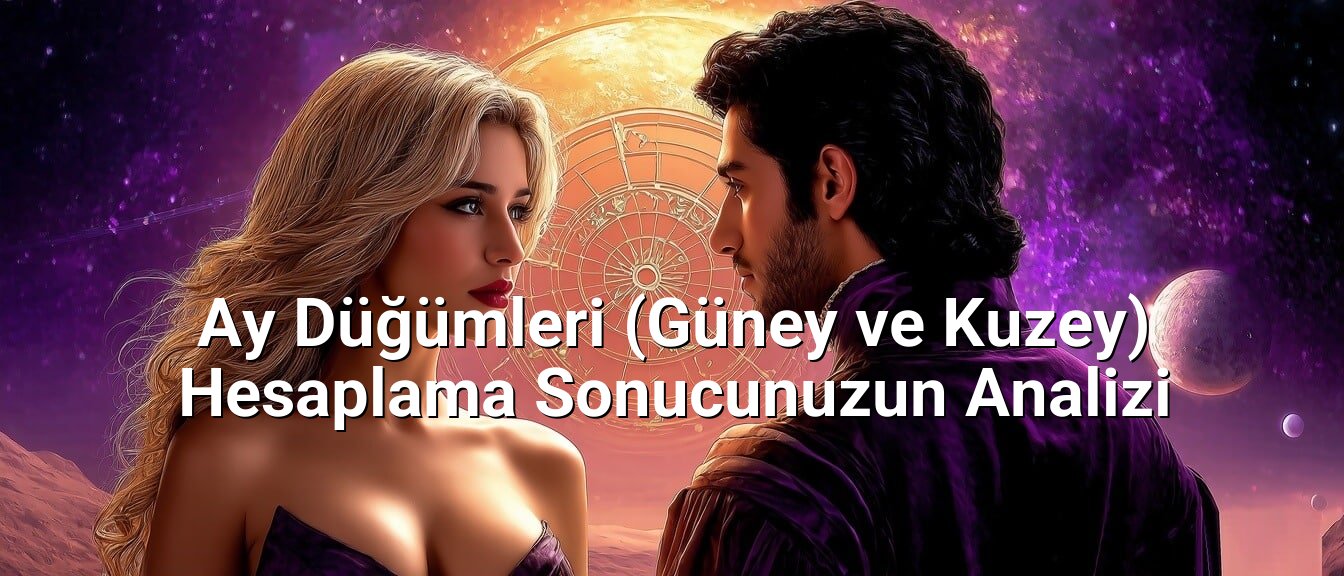 Ay Düğümleri (Güney ve Kuzey) Hesaplama Sonucunuzun Analizi