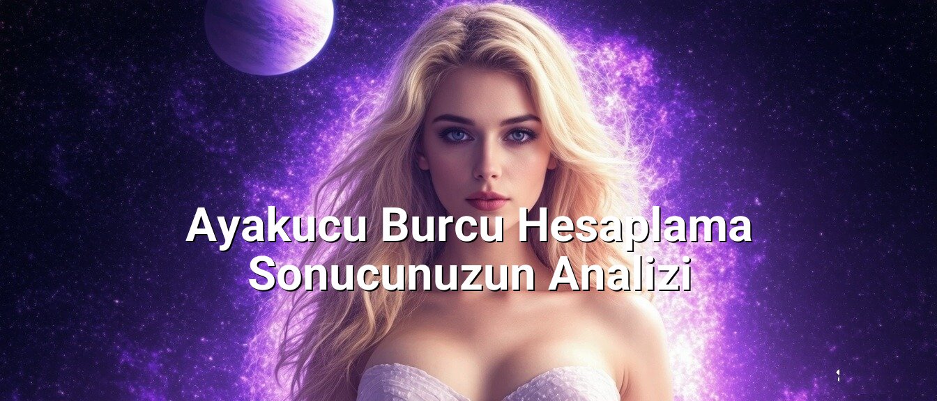 Ayakucu Burcu Hesaplama Sonucunuzun Analizi