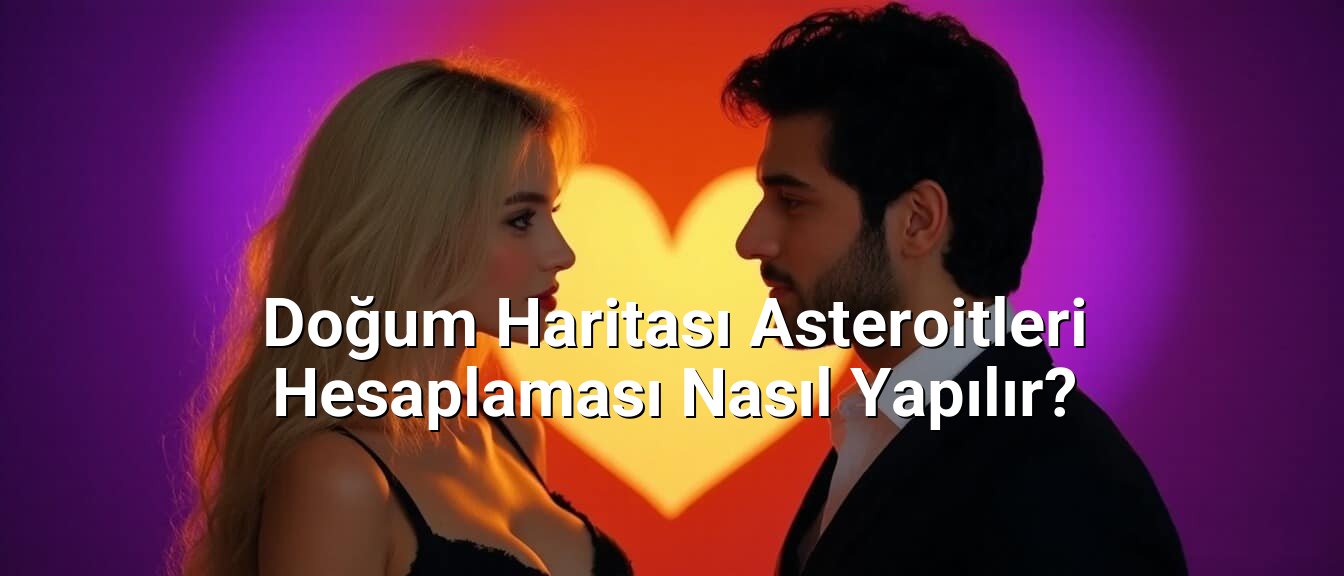 Doğum Haritası Asteroitleri Hesaplaması Nasıl Yapılır?