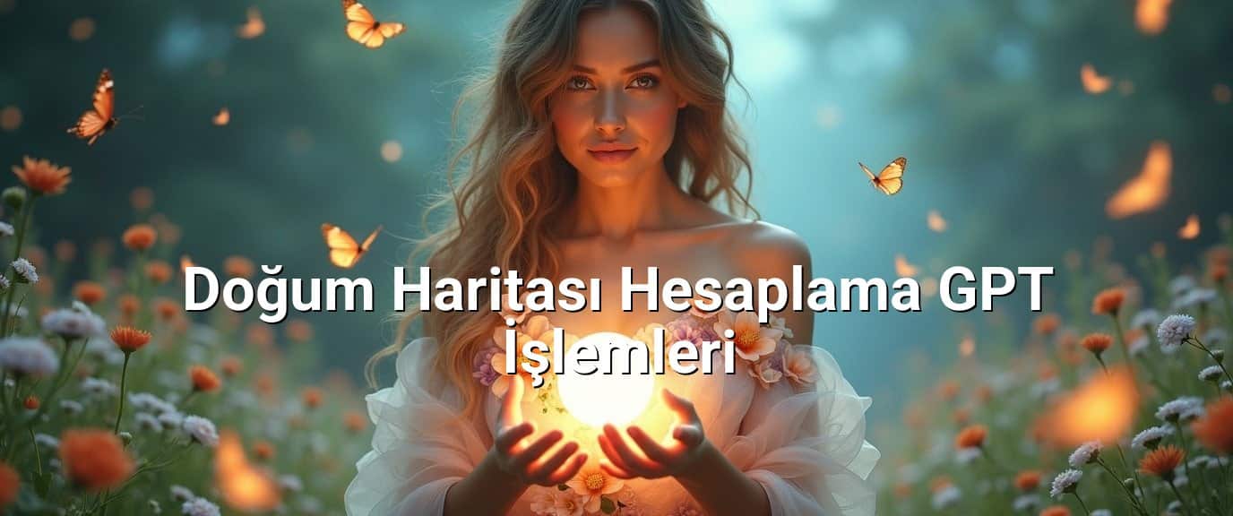 Doğum Haritası Hesaplama GPT İşlemleri