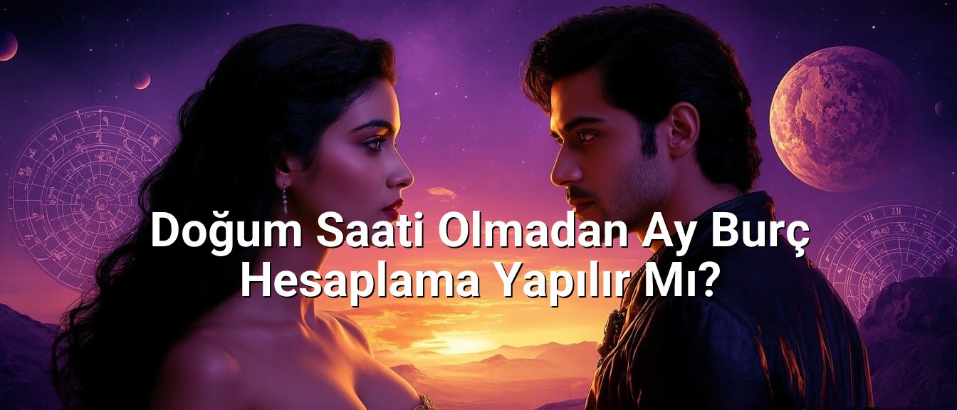 Doğum Saati Olmadan Ay Burç Hesaplama Yapılır Mı?