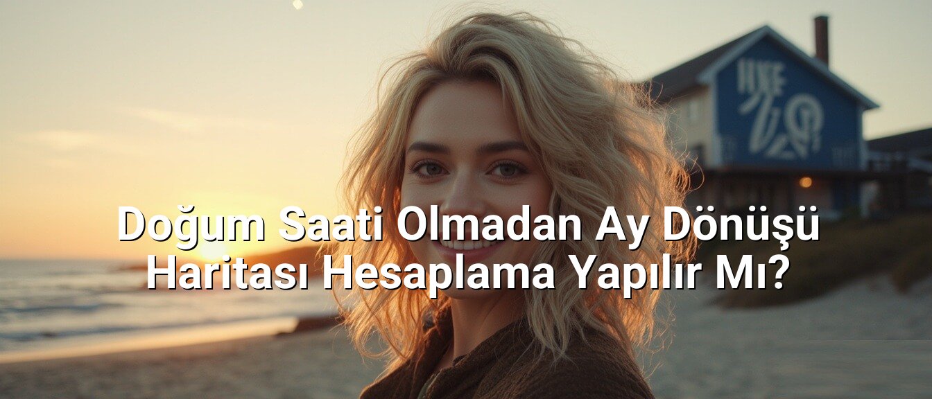 Doğum Saati Olmadan Ay Dönüşü Haritası Hesaplama Yapılır Mı?