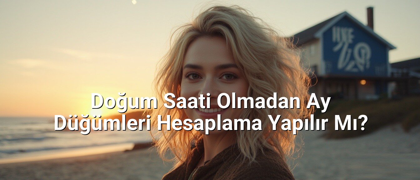 Doğum Saati Olmadan Ay Düğümleri Hesaplama Yapılır Mı?