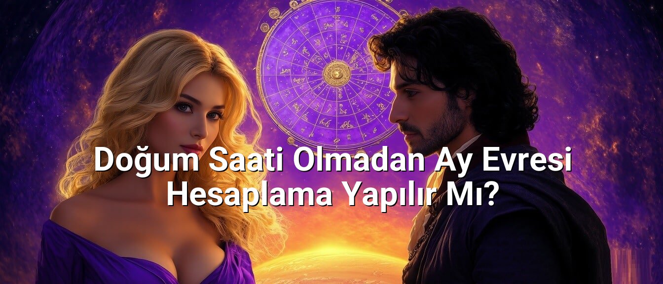 Doğum Saati Olmadan Ay Evresi Hesaplama Yapılır Mı?
