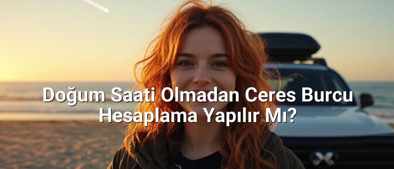 Doğum Saati Olmadan Ceres Burcu Hesaplama Yapılır Mı?
