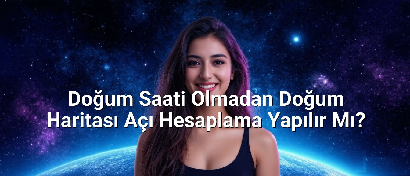 Doğum Saati Olmadan Doğum Haritası Açı Hesaplama Yapılır Mı?