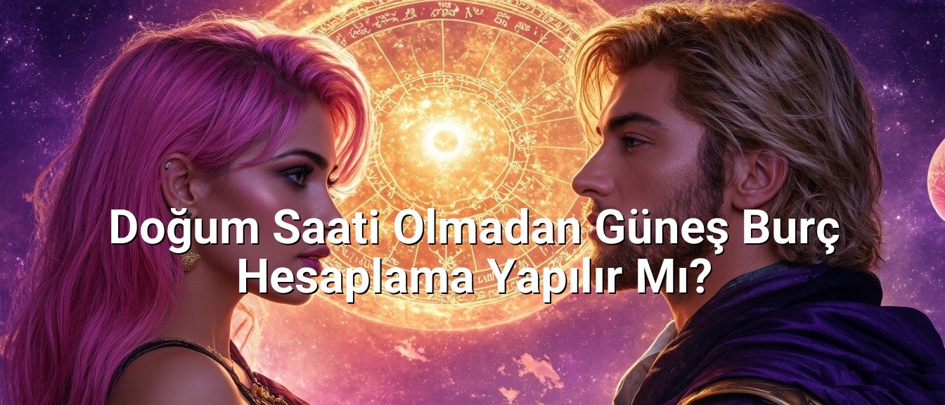 Doğum Saati Olmadan Güneş Burç Hesaplama Yapılır Mı?