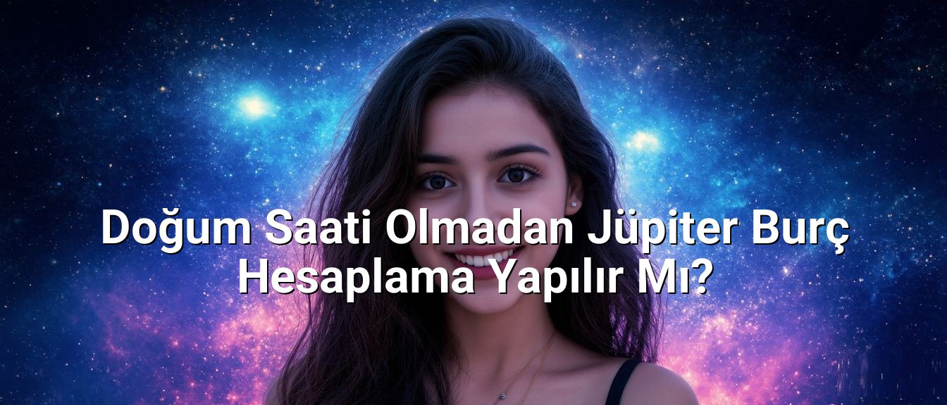Doğum Saati Olmadan Jüpiter Burç Hesaplama Yapılır Mı?