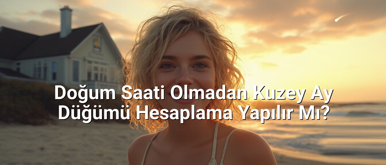 Doğum Saati Olmadan Kuzey Ay Düğümü Hesaplama Yapılır Mı?