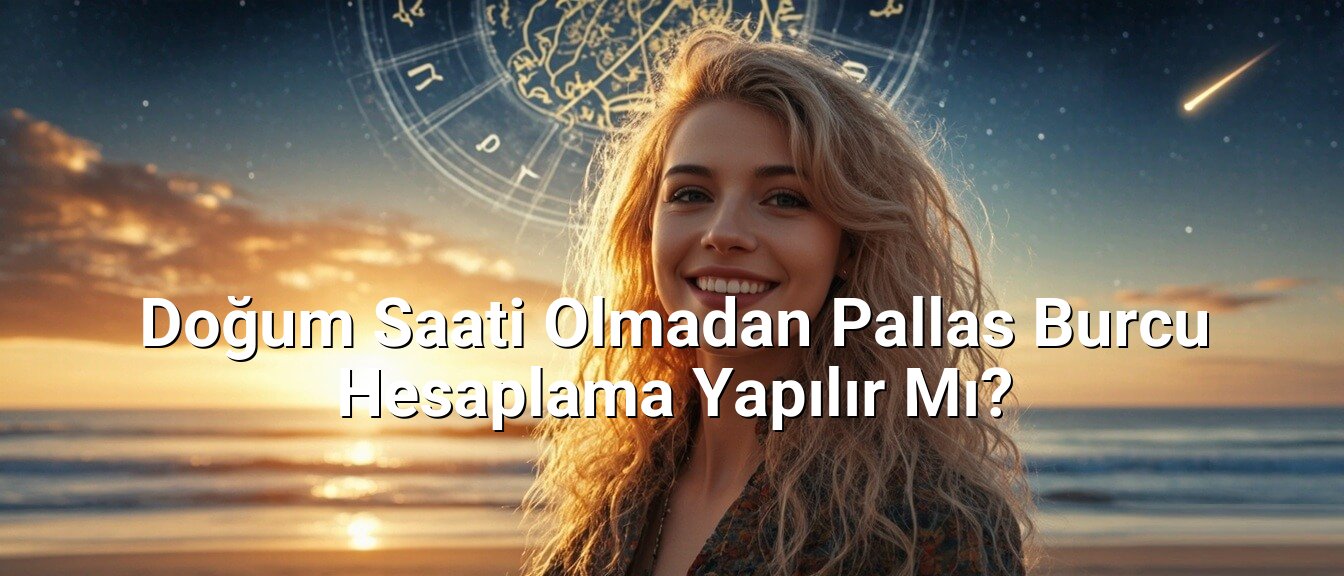 Doğum Saati Olmadan Pallas Burcu Hesaplama Yapılır Mı?