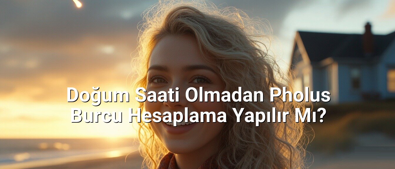 Doğum Saati Olmadan Pholus Burcu Hesaplama Yapılır Mı?