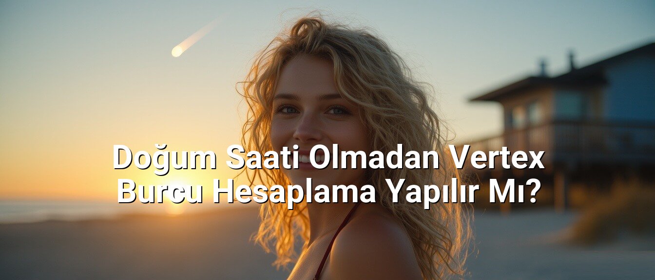 Doğum Saati Olmadan Vertex Burcu Hesaplama Yapılır Mı?