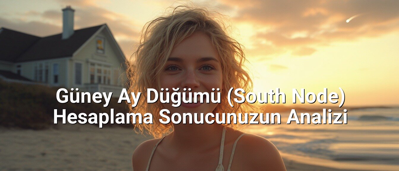 Güney Ay Düğümü (South Node) Hesaplama Sonucunuzun Analizi