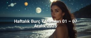 Haftalık Burç Yorumları 01 – 07 Aralık 2025