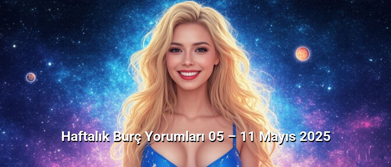 Haftalık Burç Yorumları 05 – 11 Mayıs 2025 Haftalık Burç Yorumları 05 – 11 Mayıs 2025