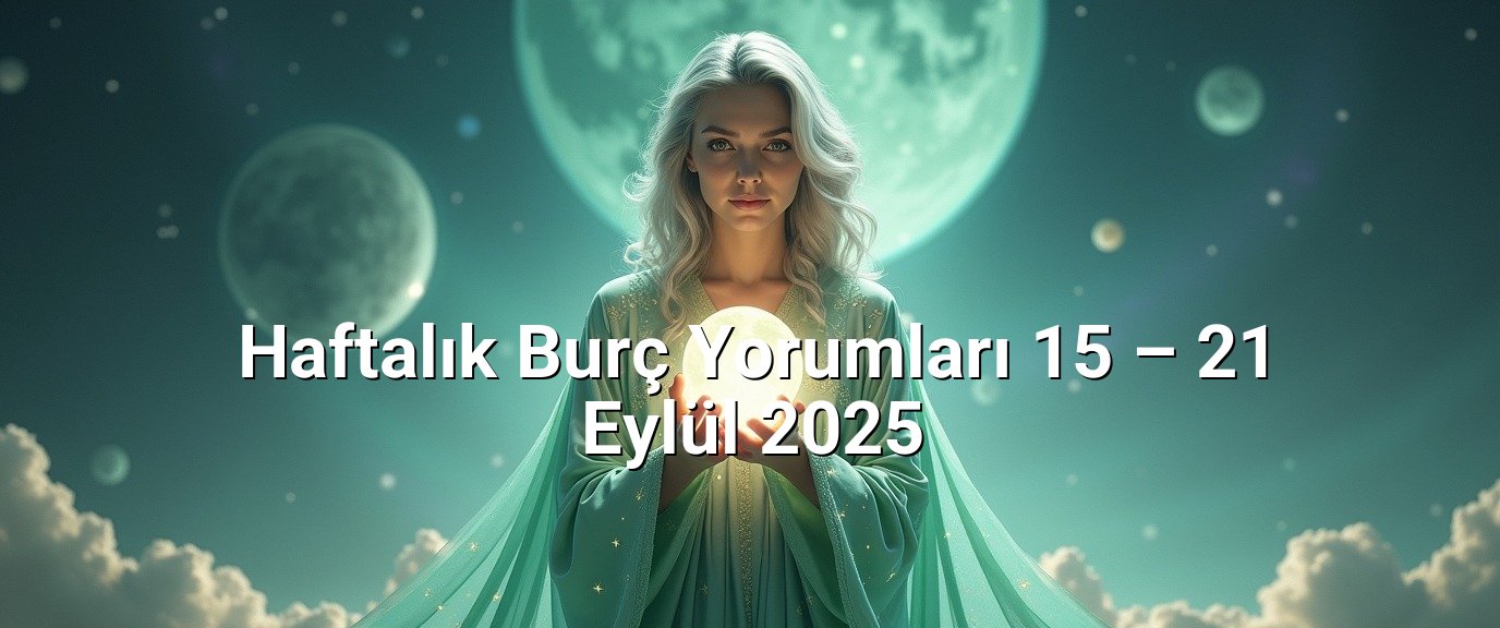Haftalık Burç Yorumları 15 – 21 Eylül 2025