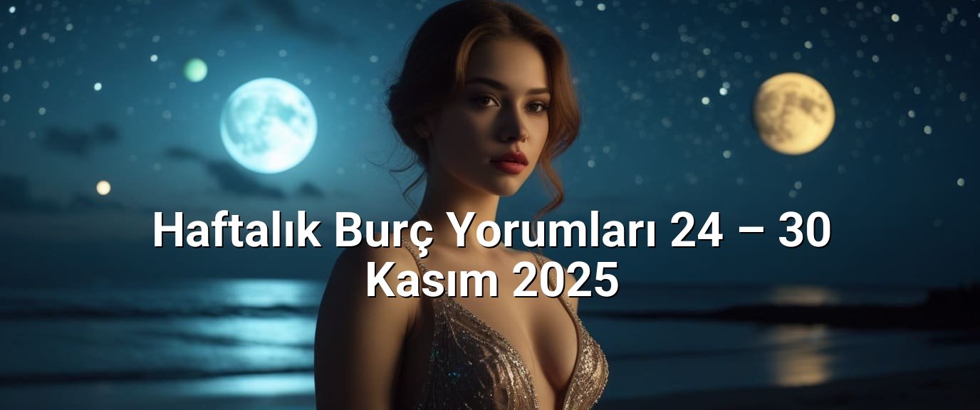 Haftalık Burç Yorumları 24 – 30 Kasım 2025