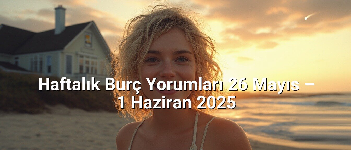 Haftalık Burç Yorumları 26 Mayıs – 1 Haziran 2025