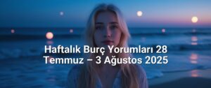 Haftalık Burç Yorumları 28 Temmuz – 3 Ağustos 2025