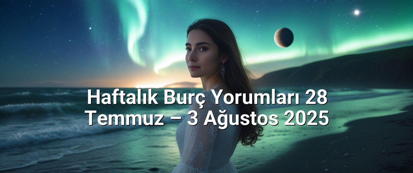 Haftalık Burç Yorumları 28 Temmuz – 3 Ağustos 2025