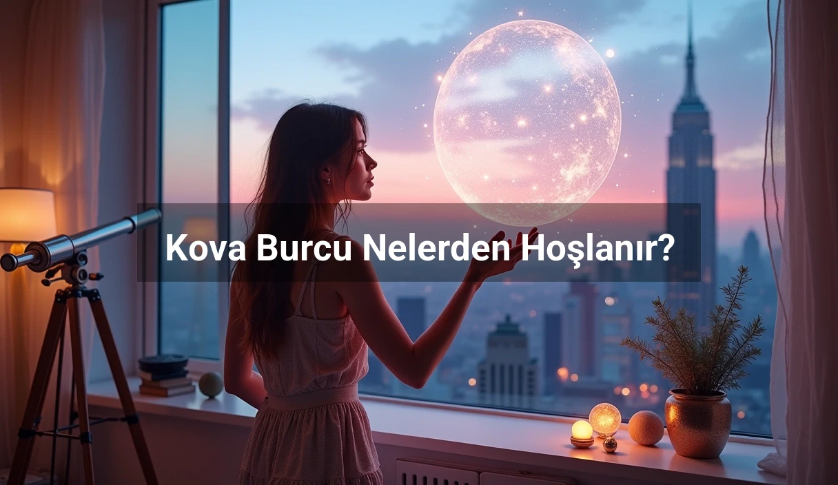 Kova Burcu Nelerden Hoşlanır?