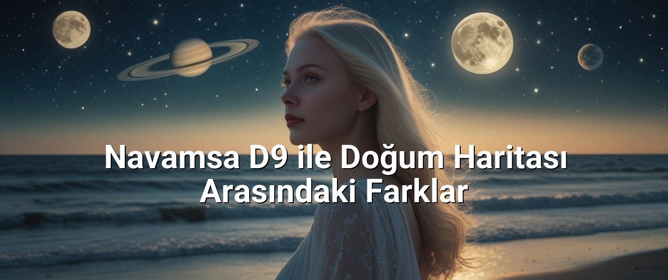 Navamsa D9 ile Doğum Haritası Arasındaki Farklar Navamsa D9 ile Doğum Haritası Arasındaki Farklar