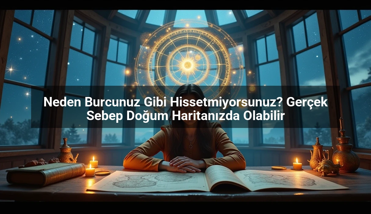 Neden Burcunuz Gibi Hissetmiyorsunuz? Gerçek Sebep Doğum Haritanızda Olabilir