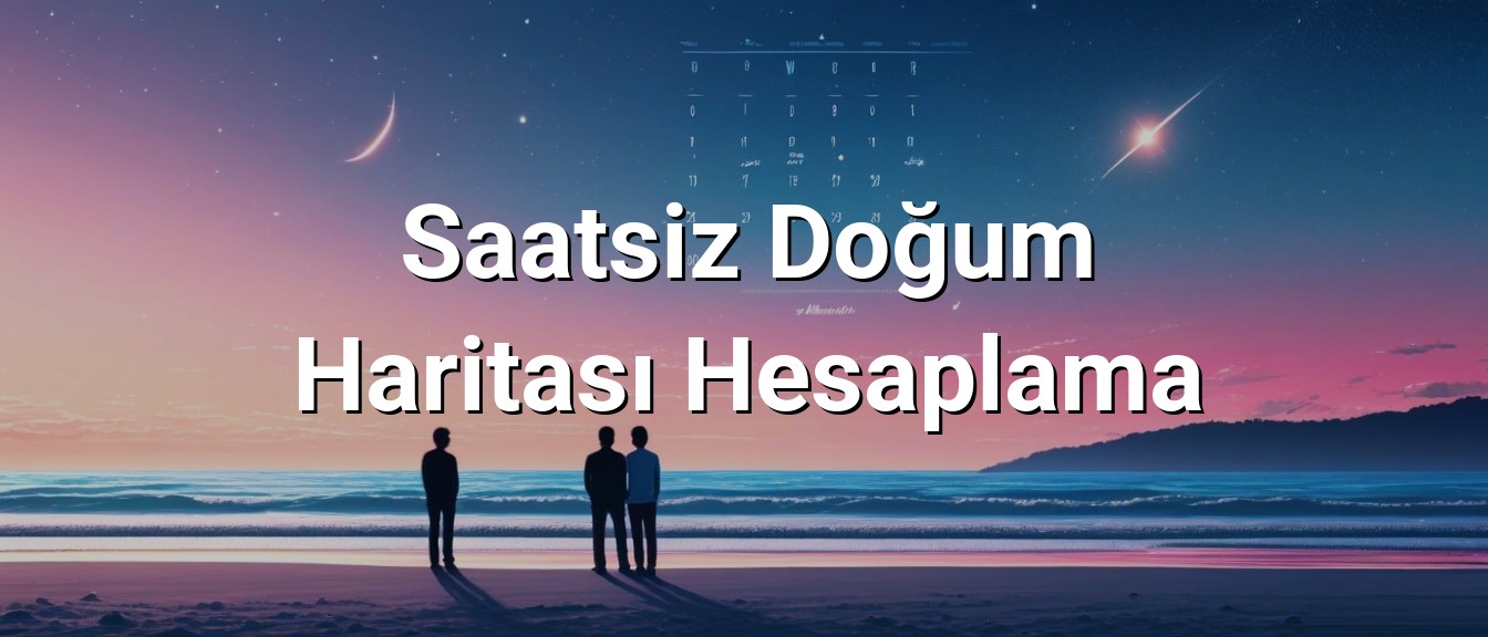 Saatsiz Doğum Haritası Hesaplama
