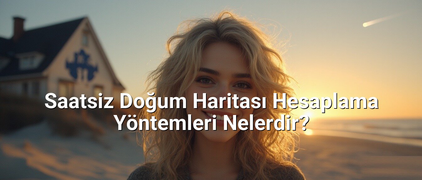 Saatsiz Doğum Haritası Hesaplama Yöntemleri Nelerdir?