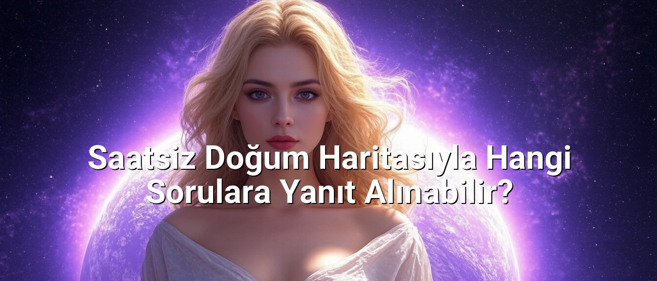 Saatsiz Doğum Haritasıyla Hangi Sorulara Yanıt Alınabilir?