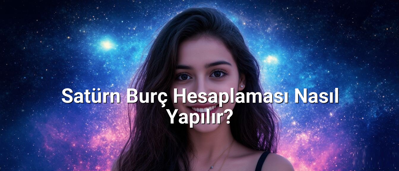 Satürn Burç Hesaplaması Nasıl Yapılır?