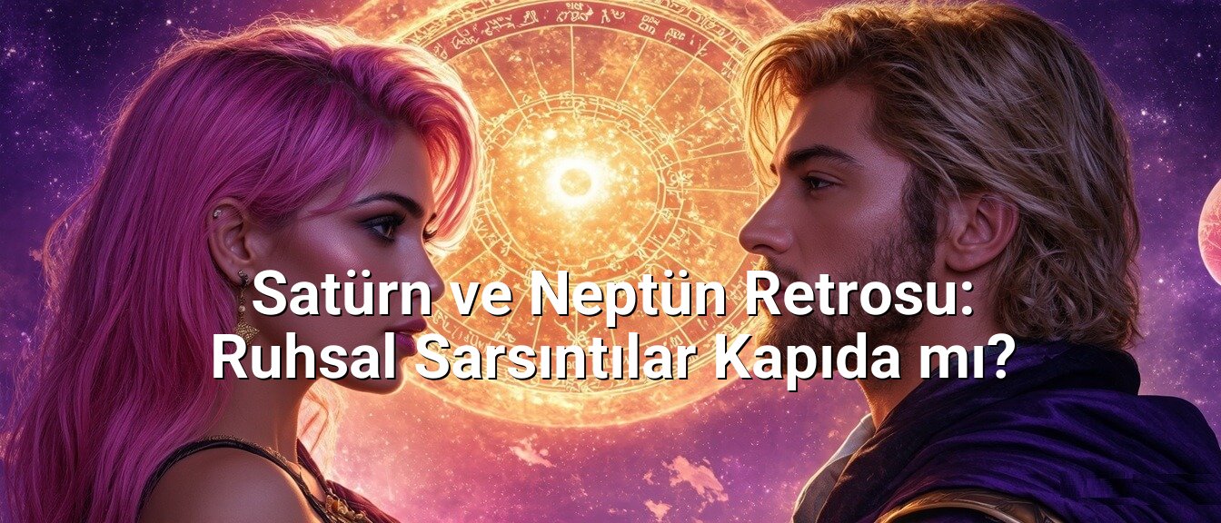 Satürn ve Neptün Retrosu: Ruhsal Sarsıntılar Kapıda mı?