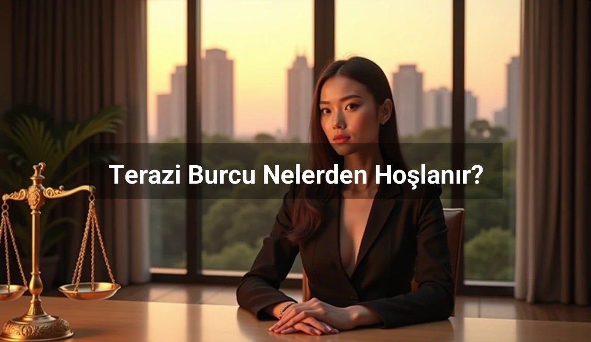 Terazi Burcu Nelerden Hoşlanır?